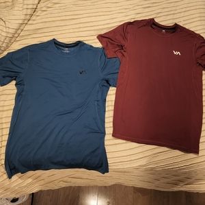 2 RVCA Sport Vent shirts Large